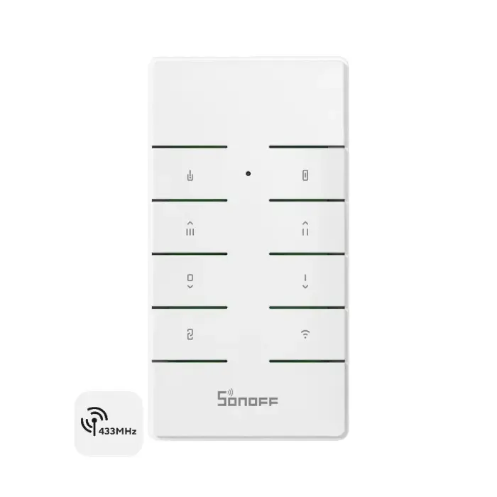 Nuotolinio valdymo pultelis Sonoff RM433R2, 8 mygtukų Photo