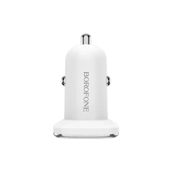 Зарядка для автомобиля Borofone BZ12A | 18W | QC | USB-A | белая Фото num