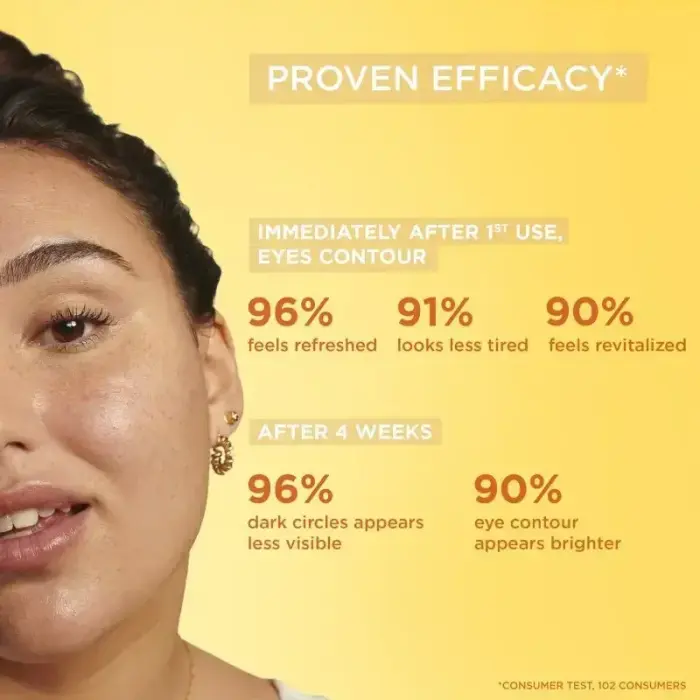Garnier Skin Naturals Vitamin C Hydrating and Illuminating Mask for the Eye Area with Vitamin C 5 G Foto 6