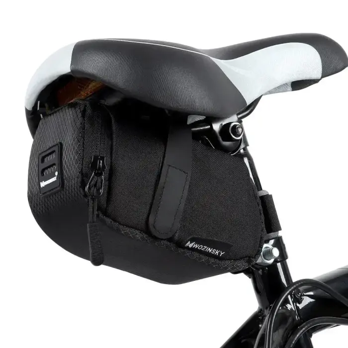 Wozinsky small bicycle saddle bag 0.6 l black (WBB8BK black) Foto 4