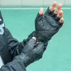 Rockbros 16220006003 L leather motorcycle gloves - black Foto 2