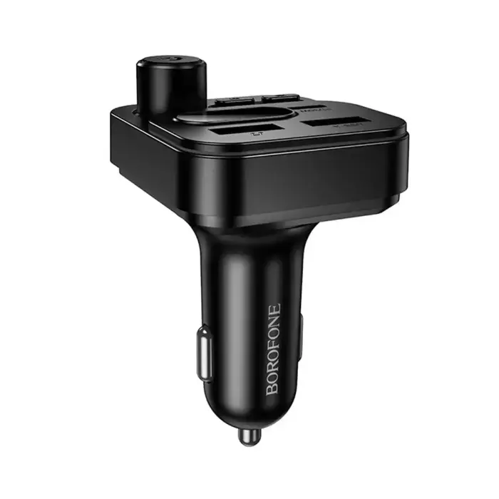 Borofone Transmitter FM BC61 Ocean MP3, Bluetooth - 2xUSB + Type C - PD 45W black Photo