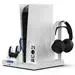 iPega P5S028 All-in-One Charging Stand with Cooling for PS5/PS5 Slim/PS5 Pro White Foto 7