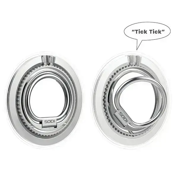 SODI Double-Sided Magnetic Ring Stand BM-350 white MagSafe Photo