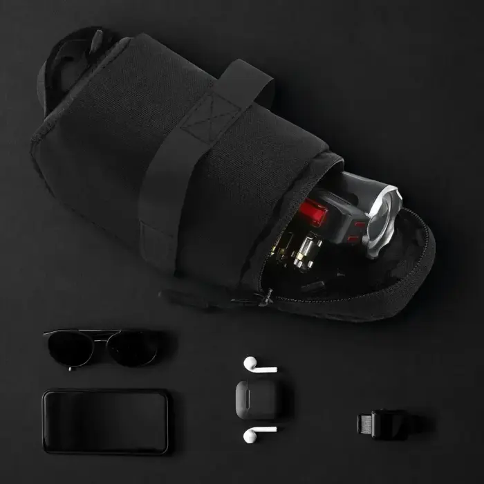 Wozinsky small bicycle saddle bag 0.6 l black (WBB8BK black) Foto 16
