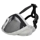 Uzpurnis suņiem : Trixie Muzzle for short-nosed breeds, polyester, S–M short, grey Фото num