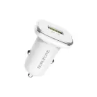 Зарядка для автомобиля Borofone BZ12A | 18W | QC | USB-A | белая Фото num