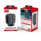 iPega SW2051 Charger Dock with RGB for JoyCon Controllers Nintendo Switch 2 Black Photo