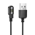 Charging cable for smartwatch Hoco 0,6 m Y26 / Y27 black Фото num