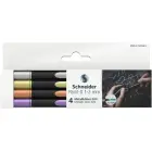 Laineri SCHNEIDER Paint - it, 4 metāliskas krāsas iepakojumā Photo