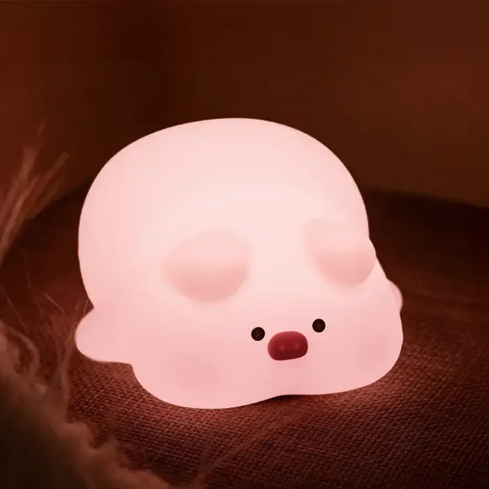 LED Night Lamp SLEEPY PIG FNL-09 Forever Light Photo
