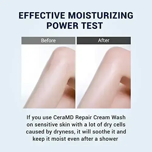 Derma:B, CeraMD Repair Cream Wash, 13.5 Fl Oz (400 Ml) Foto 4