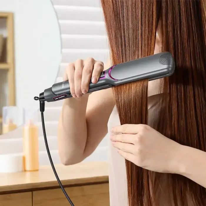 Hair straightener Hoco with digital display HP42 gray Photo