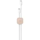 UNIQ Pod samoprzylepny organizer do kabli zestaw 8szt różowy|blush pink Photo