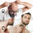 MAXGROOM JK-1688 Electric Shaver for Head and Beard - Black Photo