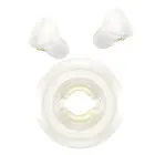 Wireless earphones Hoco TWS EW71 milky white Фото num