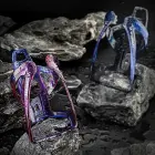 Wozinsky WUR-01BP Bike Bottle Holder Basket - Blue and Purple Фото num
