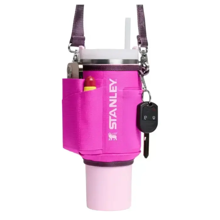 Чехол для термокружки с трубочкой The All-Day Quencher Carry-All 1.18L фиолетовый Фото num