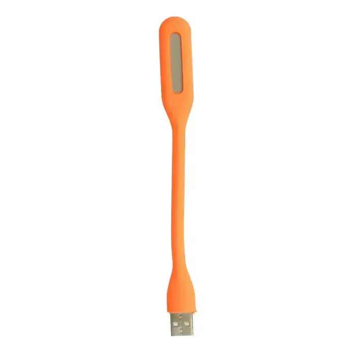 Mini LED Lamp Silicone USB Orange Foto 2