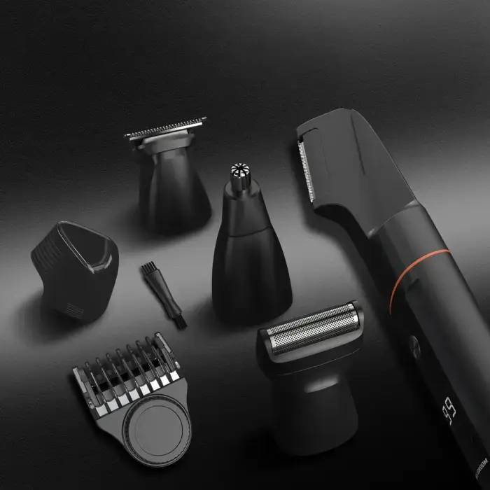 MAXGROOM LK-881 multifunctional trimmer with replaceable tips - black Photo