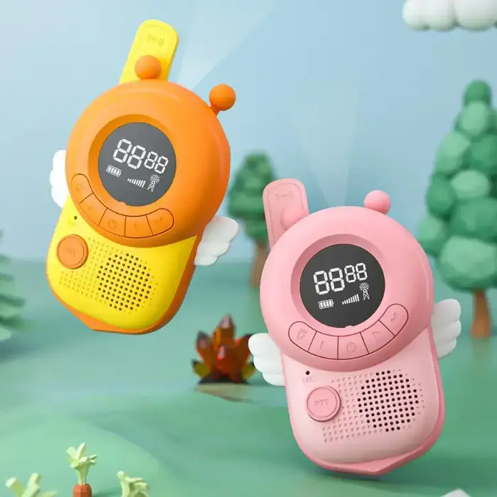Walkie-talkie for children K22 Bee + Battery Charger + 8xRechargeable HR03/AAA 900mAh Photo
