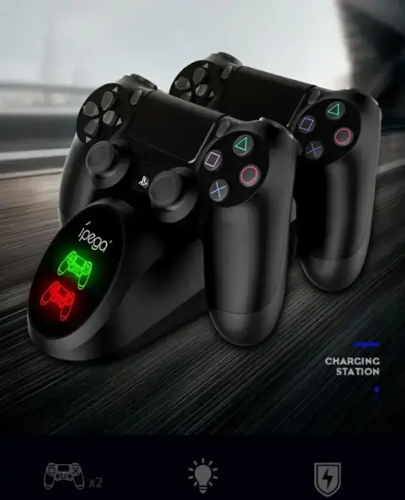 iPega 9180 PS4 Gamepad Double Charger (Damaged Package) Foto 27