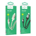 Cable AUX Jack 3,5 mm (male) to Lightning (male) Hoco 1 m UPA32A gold Photo