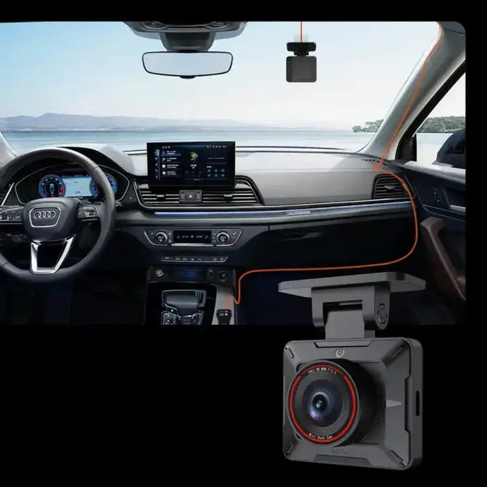 AKEEYO P1 car camera video recorder FullHD 30fps - black Foto 17