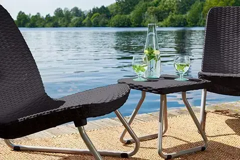 Садовая мебель Rio Patio Set коричневая Фото num
