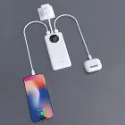 Dudao K12 внешний аккумулятор (powerbank) | 10000 mAh | 22.5W | USB-A, USB-C | LED дисплей | черный Фото num