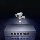 Switch Ugreen 6-Port 1Gb/s Ethernet Switch with PoE - Gray Foto 7