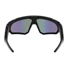 Colmi V06 AI Sports Sunglasses (Black with Blue Lenses) Фото num