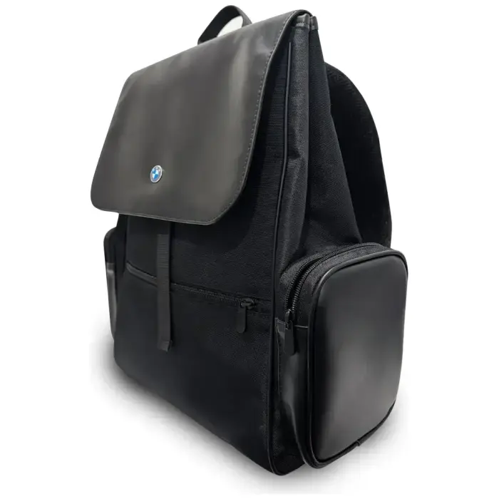Backpack BMW Side Pockets Metal logo 15"   black Photo
