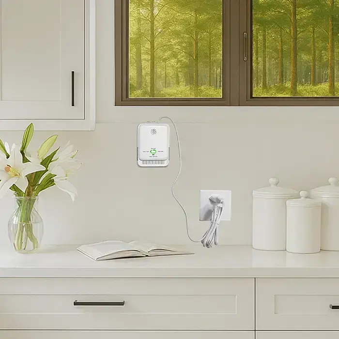 Qoltec Certified wireless Gas Leak (CH4) and Carbon monoxide (CO) detector | alarm 85dB | LED Фото num