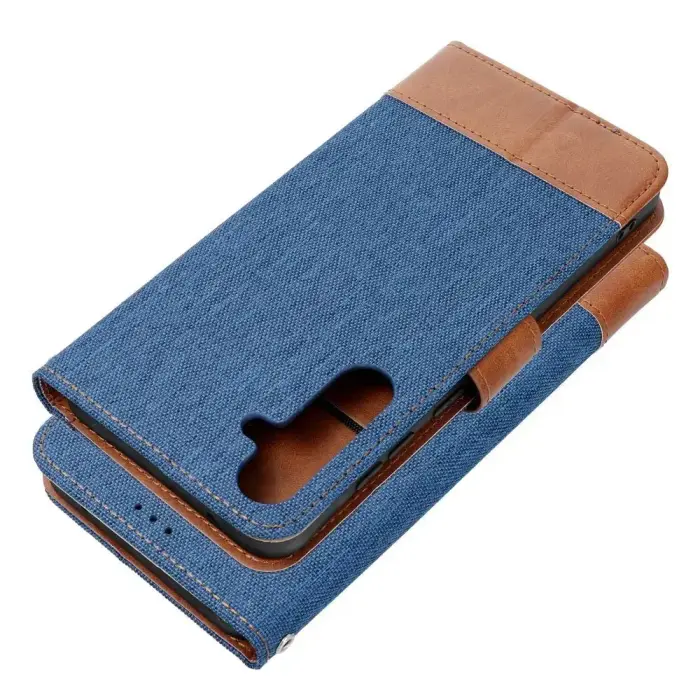 Flip case for Samsung A20e Jeans Book blue Foto 3