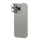 AmazingThing Aviation-Grade Alloy Tempered Glass Lens for iPhone 16 Pro | 16 Pro Max Camera Lens - Gray Foto 3