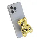 Phone stand BEAR - stick-on - gold Foto 3