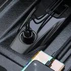 Wireless Bluetooth FM transmitter with charger Baseus S-16 (Overseas edition) - black Фото num