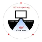 Qoltec Privacy filter for MacBook Pro Touch Bar 15.5" (2016-2018) | Eye protection Foto 5