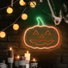 Neon PLEXI LED HAPPY PUMPKIN orange green FPNE10 Forever Light Foto 3