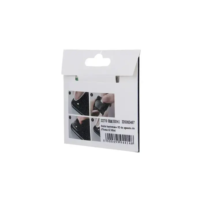 Tempered glass 3D for camera for iPhone 12 Mini Foto 5
