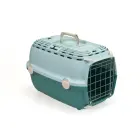 Transport cage Horizon 1 with metal door 48x32x30cm light green/green Photo
