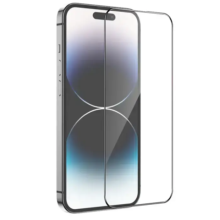 Borofone Tempered glass BF6 Diamond Armor Full Screen HD for Iphone 15 Pro - 10 pieces Foto 2