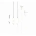 XO wired earphones EP39 jack 3,5mm white Фото num