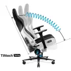 Gaming chair Diablo Chairs X-Player 2.0 King Size white-black Foto 8