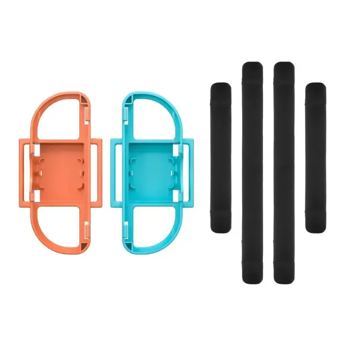 Nintendo Switch 23-in-1 Family Accessory Pack 2 - Orange and Blue Set Photo