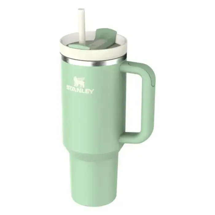Termokrūze ar salmiņu The Quencher H2.O FlowState Tumbler 1.18L pistāciju krāsā  Foto 2