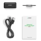 UGREEN CM279 Аудиопередатчик, AUX, Bluetooth 5.0 aptX (черный) Фото num
