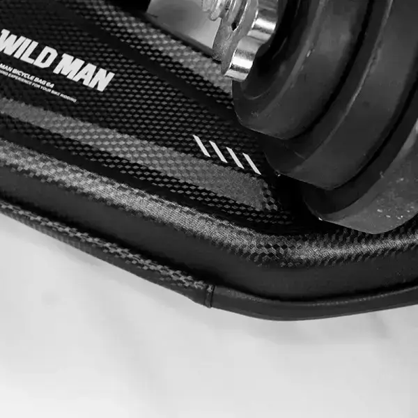 Etui|sakwa na ramę roweru WILDMAN L E4 uchwyt rowerowy czarna|black Foto 6
