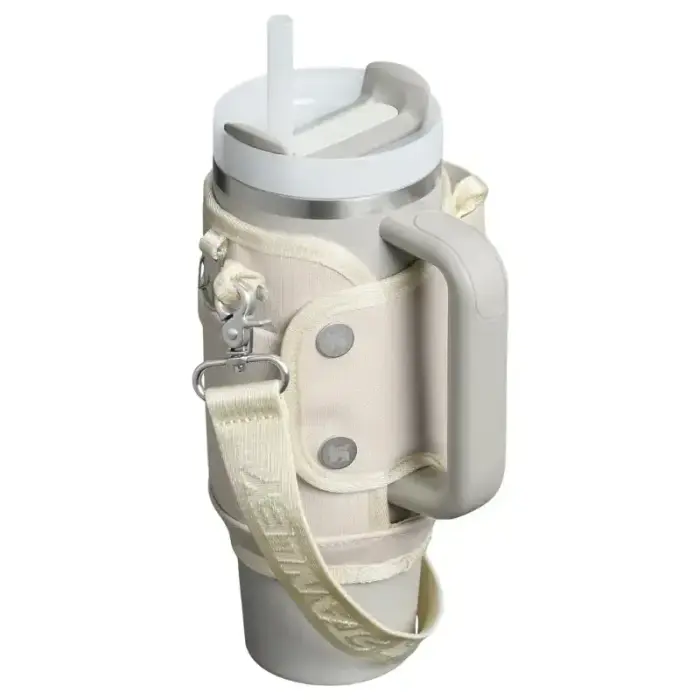 Чехол для термокружки The All-Day Quencher Carry-All 0,89 л с трубочкой кремового цвета Фото num